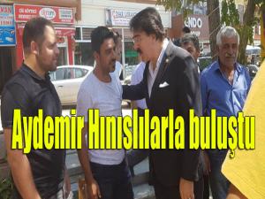 Aydemir Hınıslılarla buluştu