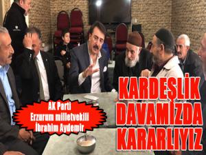 Aydemir: Kardeşlik davamızda kararlıyız