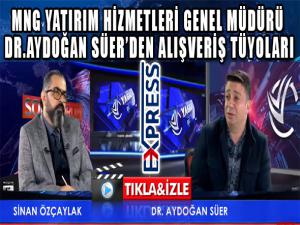 AYDOĞAN SÜER'DEN ALIŞVERİŞ TÜYOLARI 