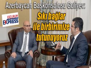 Azerbaycan Başkonsolosu Guliyev: 