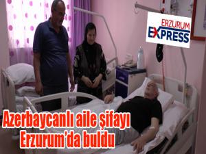 Azerbaycanlı aile şifayı Türkiyede buldu