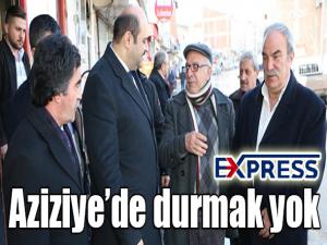 Aziziyede durmak yok 