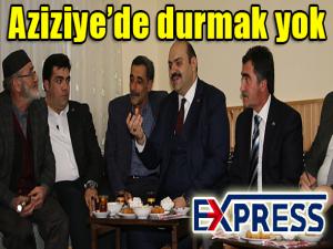 Aziziyede durmak yok 