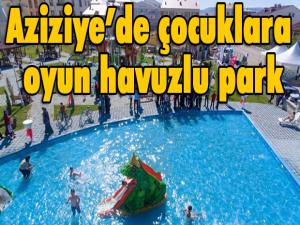 Aziziye'de her şey çocuklar için...