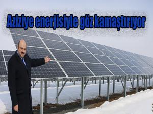 Aziziye enerjisiyle göz kamaştırıyor 