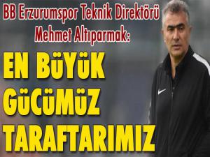 B.B. Erzurumspor Beşiktaş maçı hazırlıklarını sürdürdü