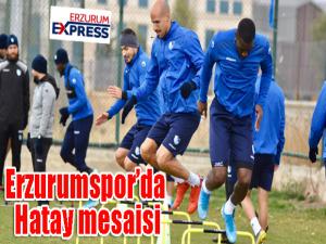 B.B.Erzurumsporda Hatay mesaisi