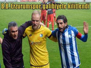 B.B. Erzurumspor, galibiyete kilitlendi 