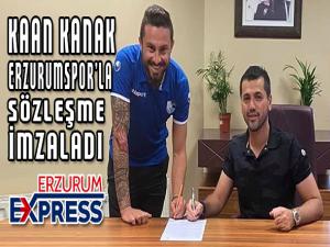 B.B. Erzurumspor, Kaan Kanakı kadrosuna dahil etti