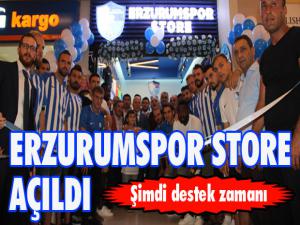 B.B. Erzurumspor Store açıldı