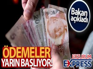 Bakan açıkladı! Nakdi Ücret Desteği ödemeleri ne zaman başlıyor?