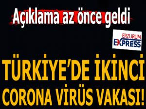 Bakan Koca açıkladı! Türkiye'de ikinci koronavirüs vakası