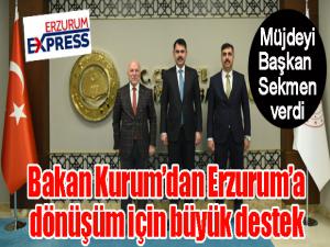  Bakanlık desteğini Başkan Sekmen müjdeledi