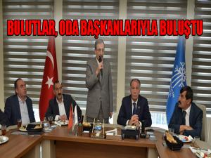 Başkan Bulutlar, Esnaf Oda Başkanlarıyla bir araya geldi 