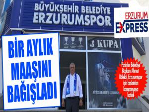 Başkan Dölekli'den Erzurumspor'a destek