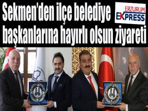 Başkan Sekmenden Hayırlı Olsun ziyaretleri