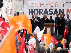  Başkan Sekmene Horasan, Karayazı ve Hınısta da sevgi seli 