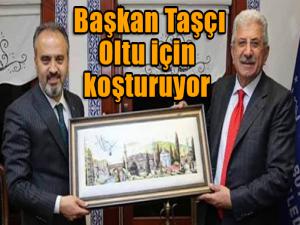 Başkan Taşçı, Oltu için koşturuyor 