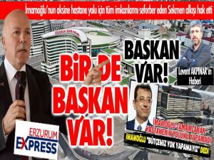 Başkan var, bir de Başkan var! Alkışlar Sekmen'e...