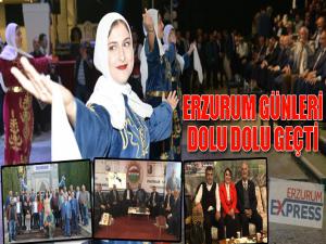 Başkent'te Erzurum Günleri dolu dolu geçti...