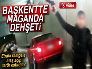 Başkentte maganda dehşeti