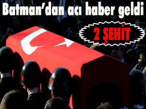 Batmanda çatışma: 2 şehit