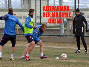 BB Erzurumsporda Denizlispor maçı hazırlıkları 