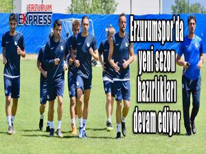  BB Erzurumsporda yeni sezon hazırlıkları devam ediyor 