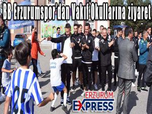  BB Erzurumspordan Vakıf Okullarına ziyaret