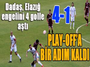 BB Erzurumspor, Elazığ engelini 4 golle aştı...