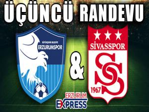 BB Erzurumspor ile Sivasspor 3. randevuda