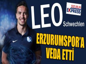 BB Erzurumspor Leo Schwechlene veda etti