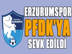 BB Erzurumspor PFDK'da...