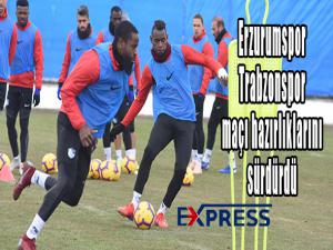  BB Erzurumspor Trabzonspor maçı hazırlıklarını sürdürdü 