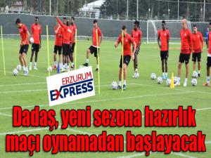 BB Erzurumspor yeni sezona hazırlık maçı oynamadan başlayacak