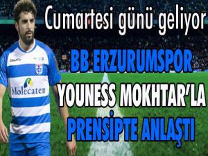 BB Erzurumspor Youness Mokhtarla prensipte anlaştı