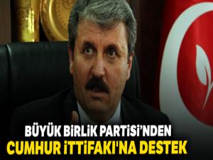 BBP, Cumhur İttifakı'nı destekleme kararı aldı