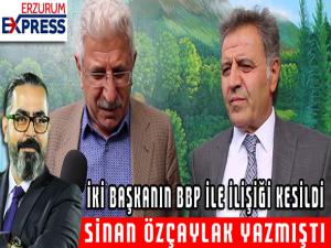 BBPli belediye başkanlarının partiyle ilişiği kesildi.