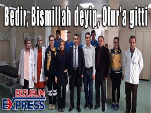 Bedir, Bismillah deyip, Olur'a gitti