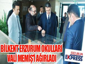 Bilkent Erzurum Okulları Vali Memiş'i ağırladı...