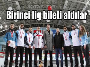 Birinci lig bileti aldılar 