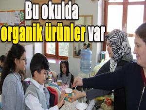 Bu okulda kantin yerine organik ürünler var