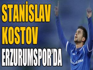 Bulgar forvet Stanislav Kostov Erzurum'da