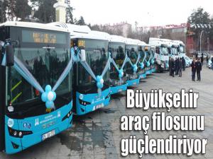 Büyükşehir araç filosunu güçlendiriyor