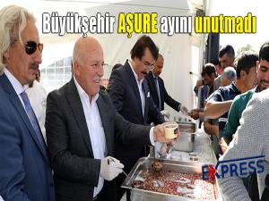 Büyükşehir aşure ayını unutmadı