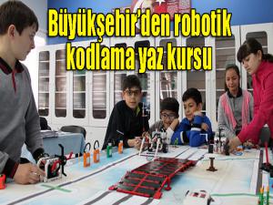 Büyükşehirden robotik kodlama yaz kursu 