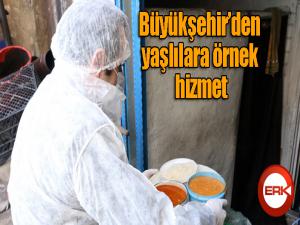 Büyükşehirden yaşlılara örnek hizmet