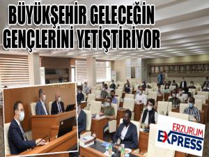 Büyükşehir geleceğin gençlerini yetiştiriyor...