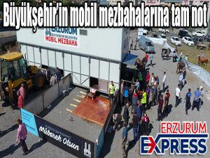 Büyükşehirin mobil mezbahalarına tam not 