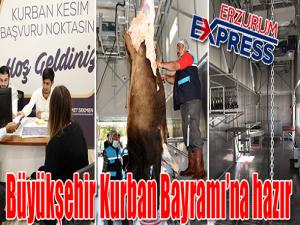 Büyükşehir Kurban Bayramına hazır 